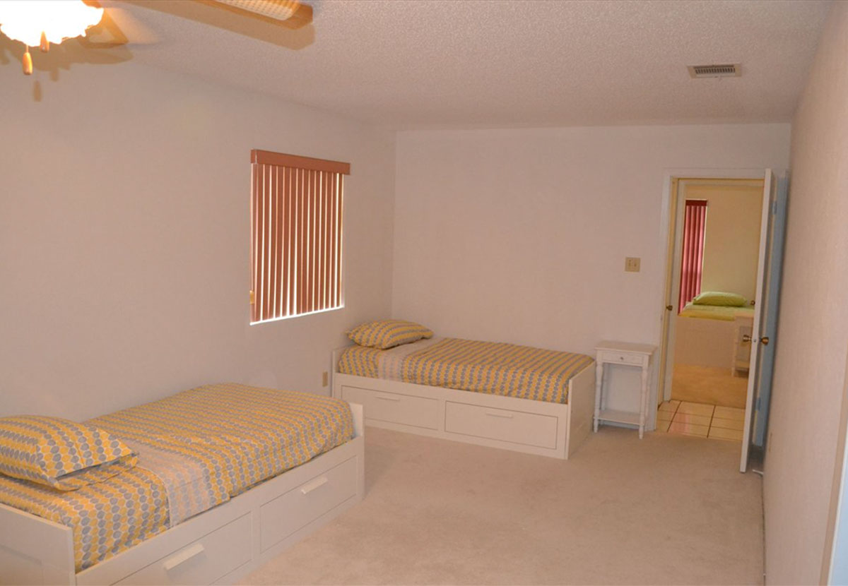 Bedroom at Brightside Sober Living Women's Home